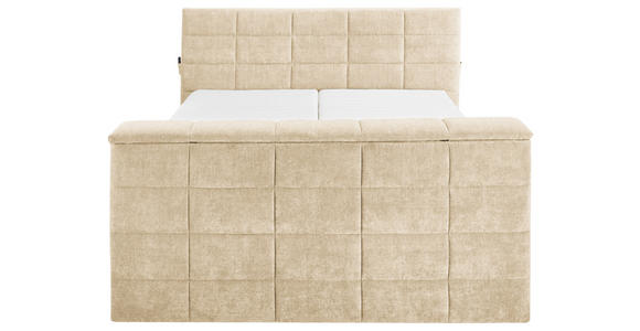 BOXSPRINGBETT 180/200 cm  in Sandfarben  - Sandfarben, KONVENTIONELL, Textil (180/200cm) - Carryhome