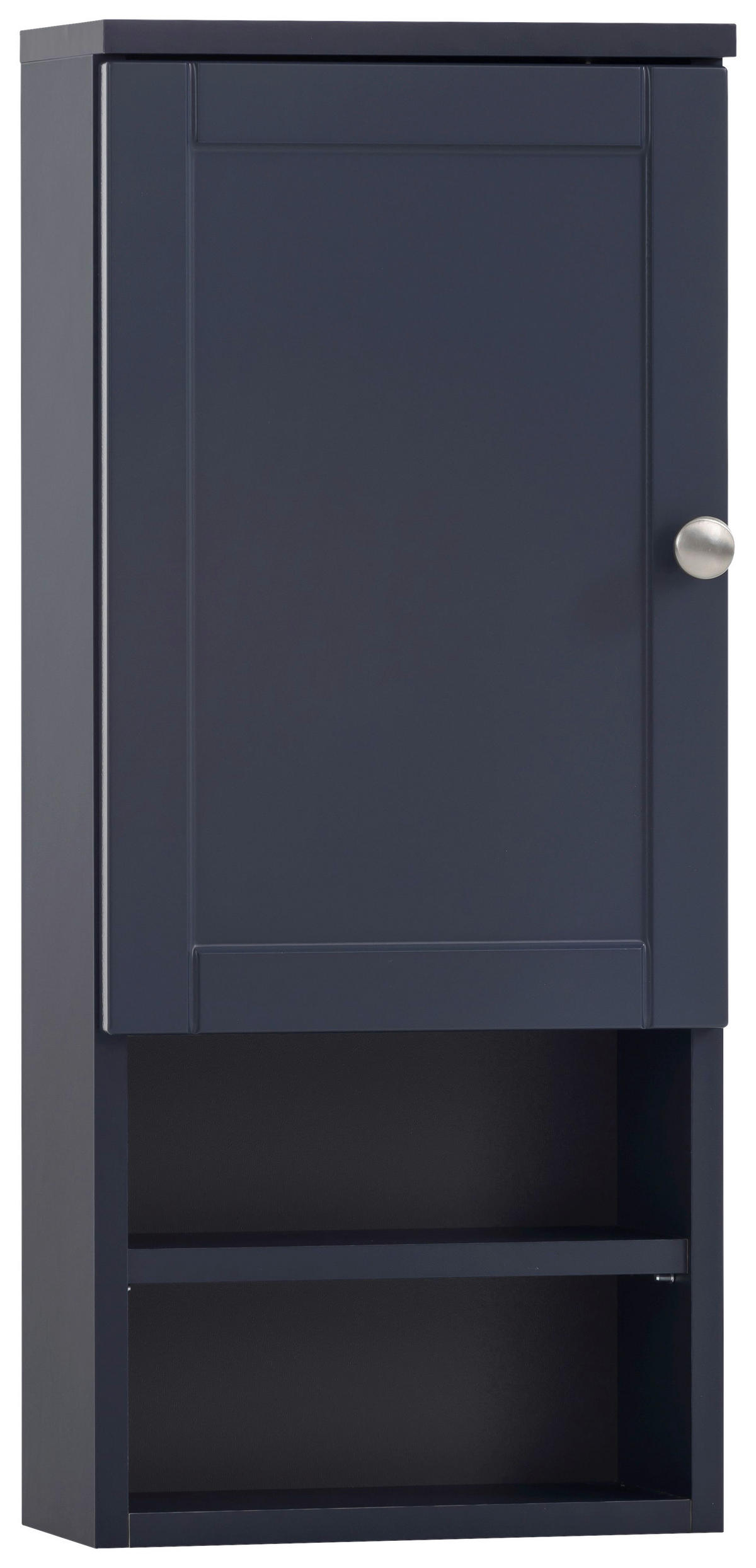 HÄNGESCHRANK 30,3/70/16 cm  - Dunkelblau/Nickelfarben, Basics, Holzwerkstoff/Metall (30,3/70/16cm) - Stylife