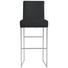 BARHOCKER Echtleder Schwarz - Schwarz, Design, Leder/Metall (47/112/60cm) - Musterring BARHOCKER Echtleder Schwarz - Schwarz, Design, Leder/Metall (47/112/60cm) - Musterring