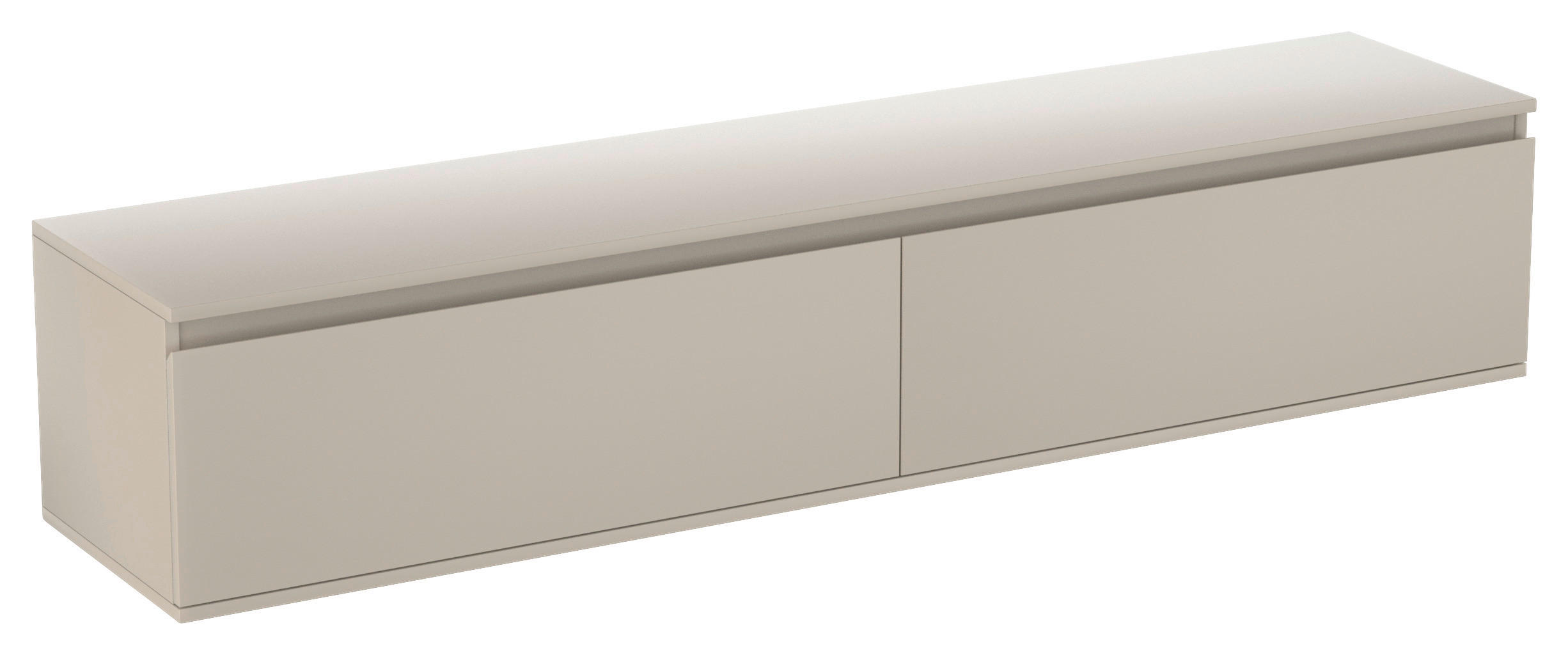 LOWBOARD  in 180/30/33 cm  - Beige, Design, Holzwerkstoff (180/30/33cm) - Boxxx