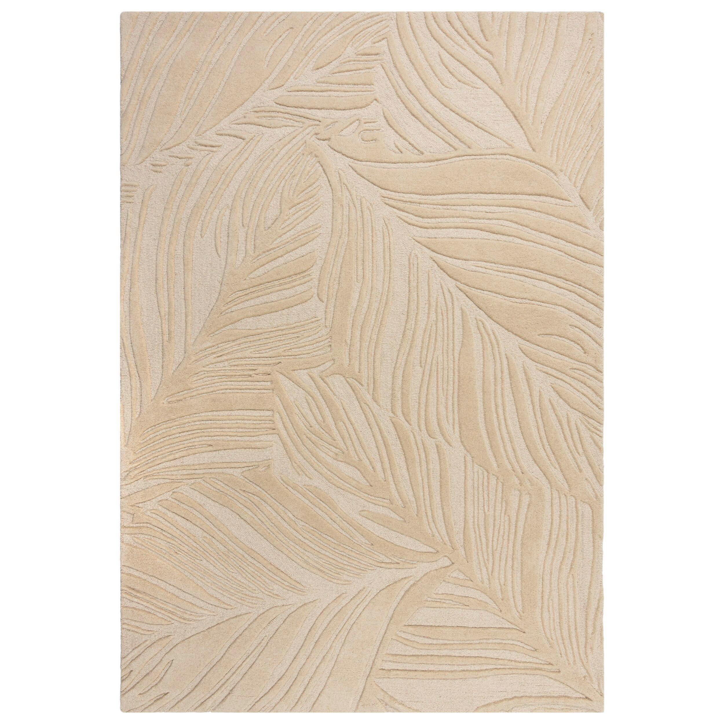 Flair Rugs Wollteppich Solace Beige 200x290 cm