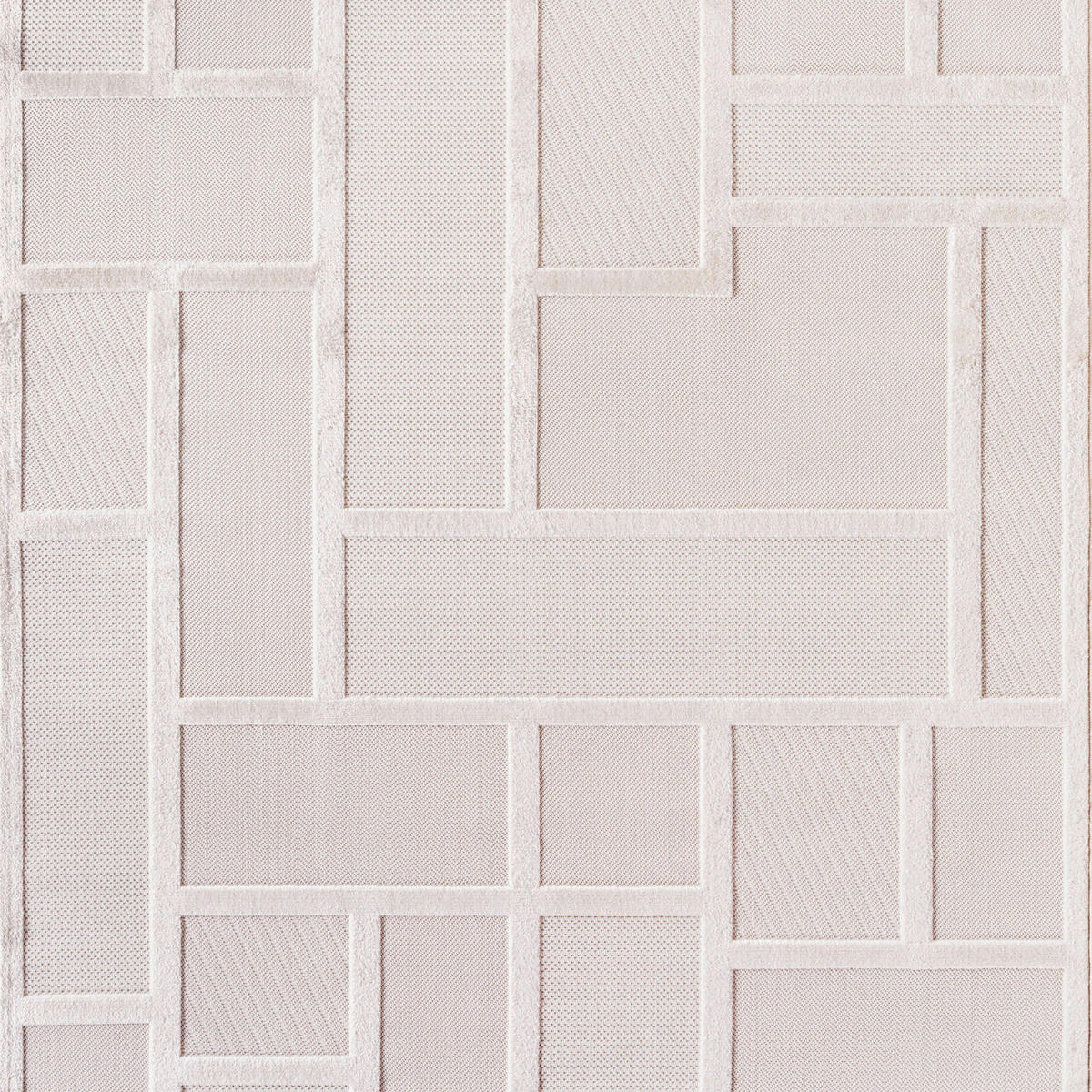 FLACHWEBETEPPICH 280/370 cm Doha Creme  - Creme, Design, Textil (280/370cm)