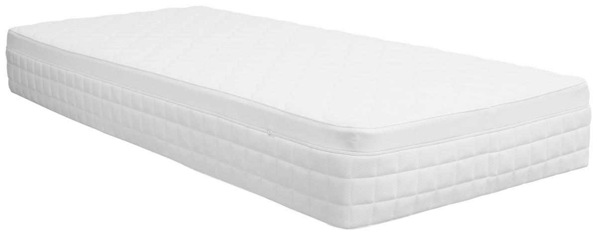 Saltea Boxspring 90/200 cm  - alb, Basics, textil (90/200cm) - Livetastic