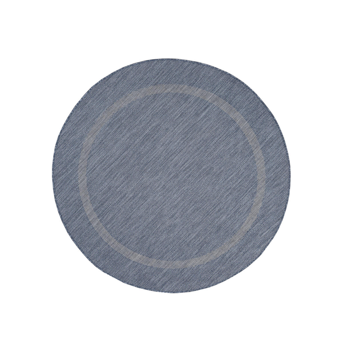 RAVNO TKANA PREPROGA  Relax      200/200 cm   tkano  modra  - modra, Basics, tekstil (200/200cm) - Novel