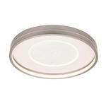 LED-DECKENLEUCHTE 48/8,5 cm   - Grau, Design, Metall (48/8,5cm) - Novel