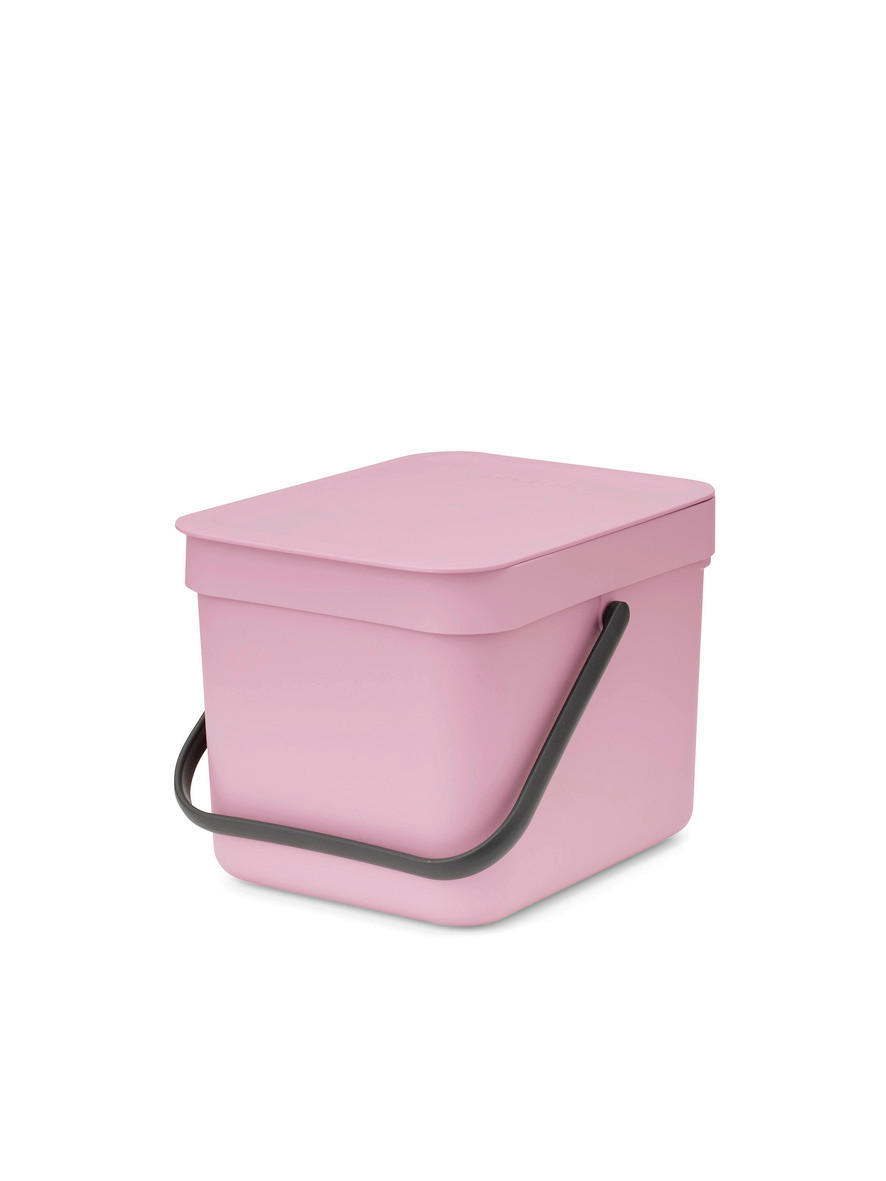 ABFALLEIMER Kunststoff   - Pink, Basics, Kunststoff (24.5/18.1/20cm) - Brabantia