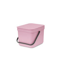 ABFALLEIMER Kunststoff   - Pink, Basics, Kunststoff (24.5/18.1/20cm) - Brabantia