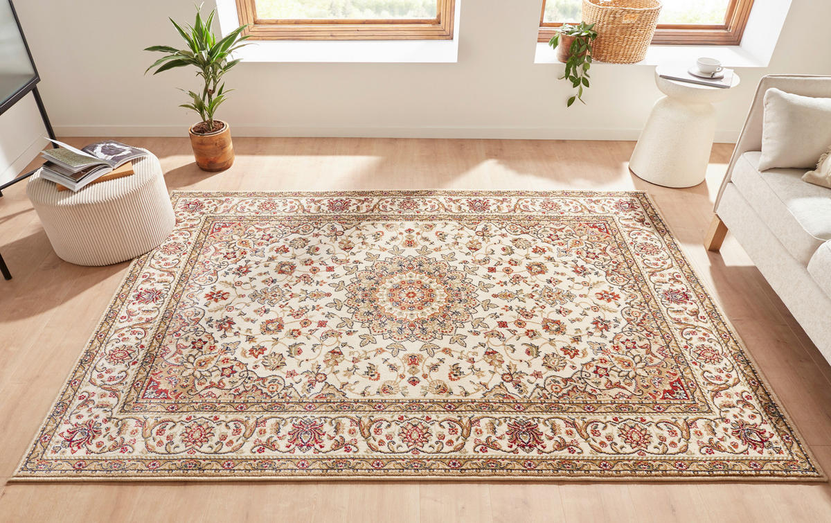 WEBTEPPICH  Wohnzimmer 80/150 cm Beige, Creme  - Beige/Creme, Design, Textil (80/150cm) - Novel