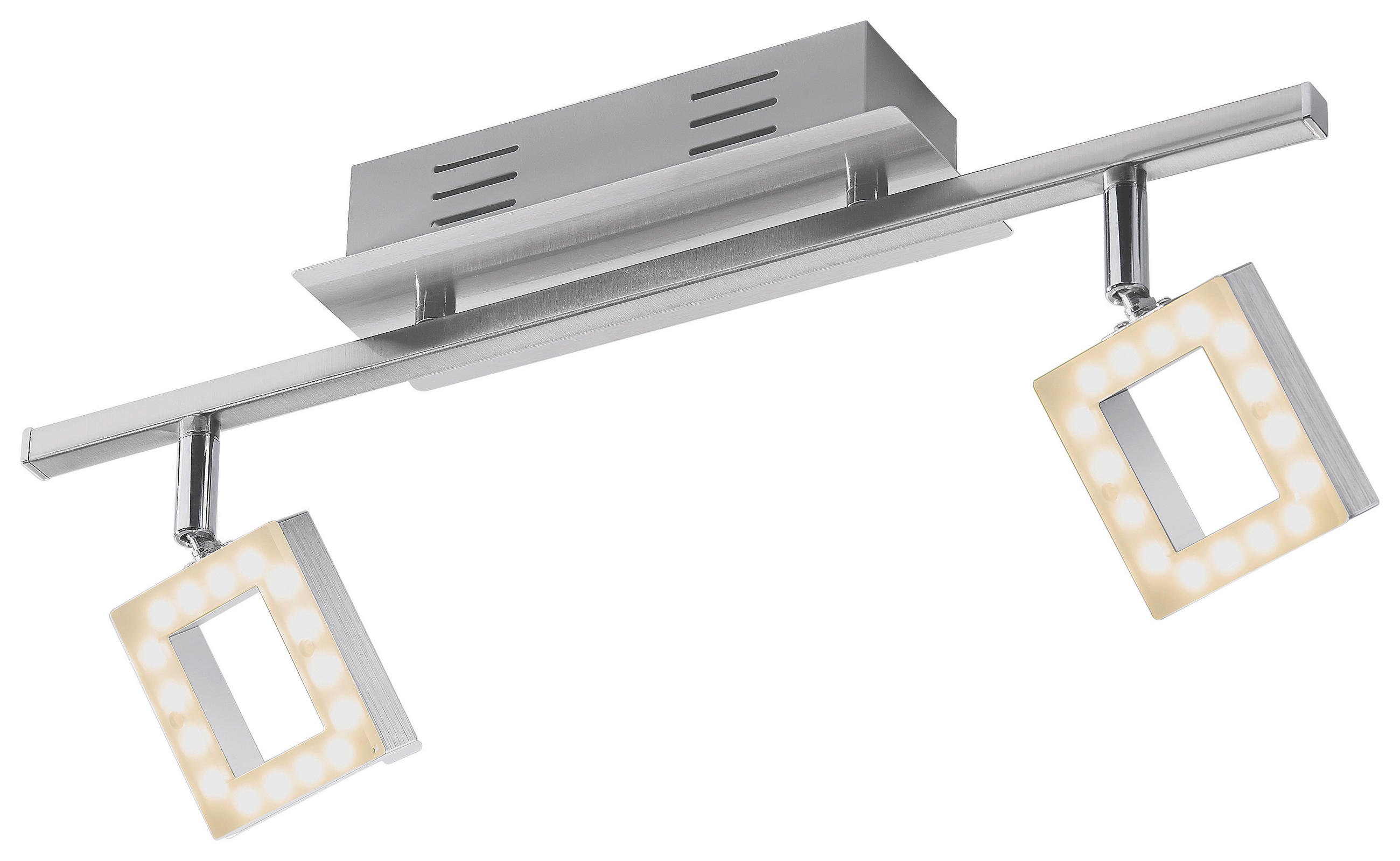 LED-STRAHLER   - Alufarben/Nickelfarben, Basics, Kunststoff/Metall (44,5cm) - Novel