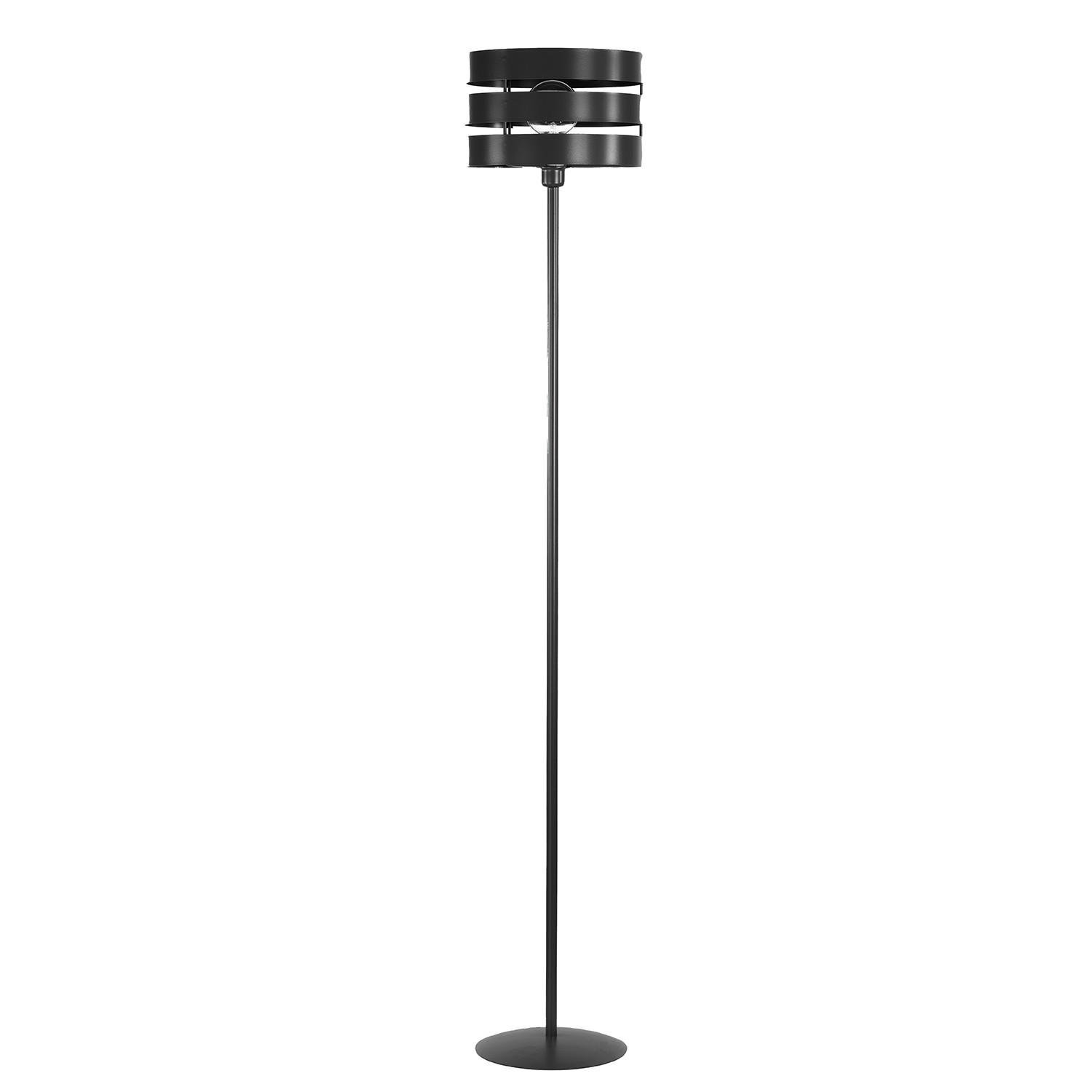 STEHLEUCHTE 30/170 cm    - Schwarz, Design, Metall (30/170cm)