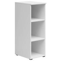 REGAL  30/83/40 cm Weiss  - Weiss/Anthrazit, Modern, Holzwerkstoff/Kunststoff (30/83/40cm)