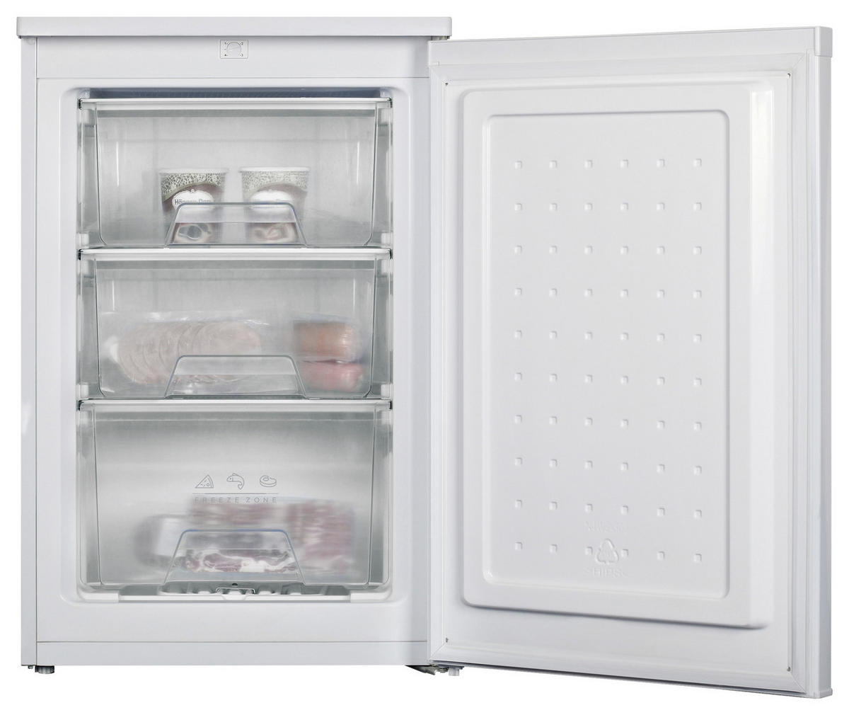 GEFRIERSCHRANK SILVA GS 1536  - Weiß, Basics, Kunststoff (55,3/84,5/57,4cm) - Silva Schneider