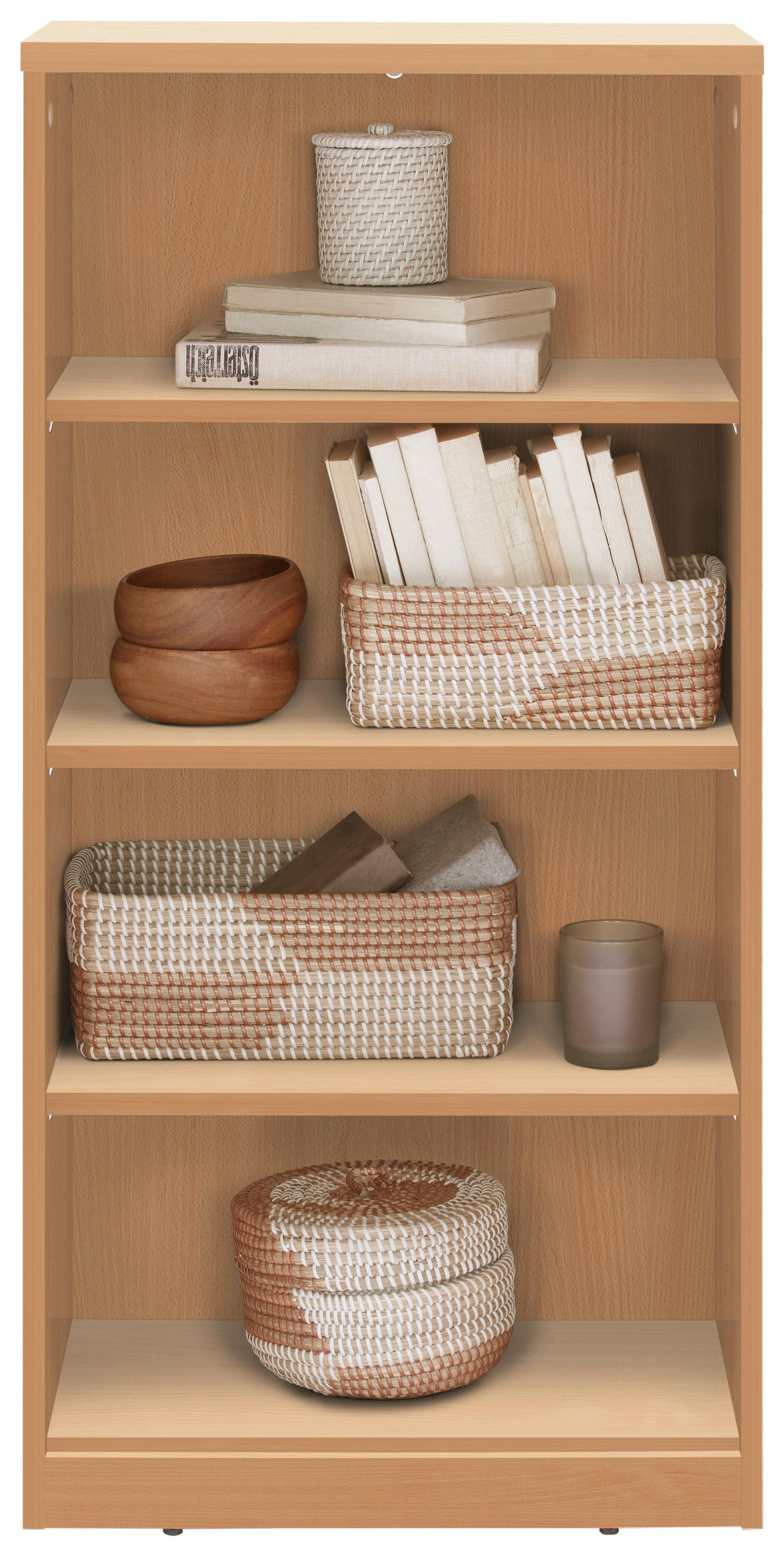 REGAL Buchefarben  - Buchefarben, Basics, Holzwerkstoff (55/110/36cm) - Xora