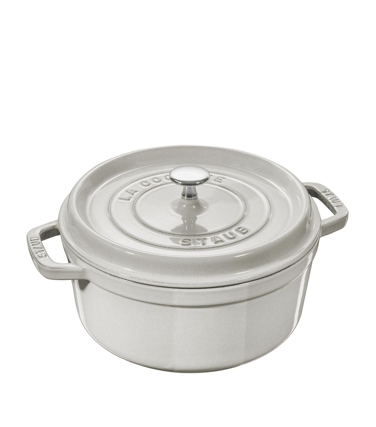 BRÄTER LA COCOTTEl 6,7 L  - Weiß, Basics, Metall (28cm) - Staub