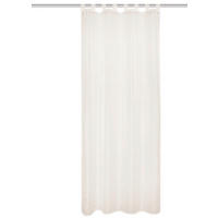SCHLAUFENSCHAL  transparent   135/245 cm  - Weiß, Basics, Textil (135/245cm)