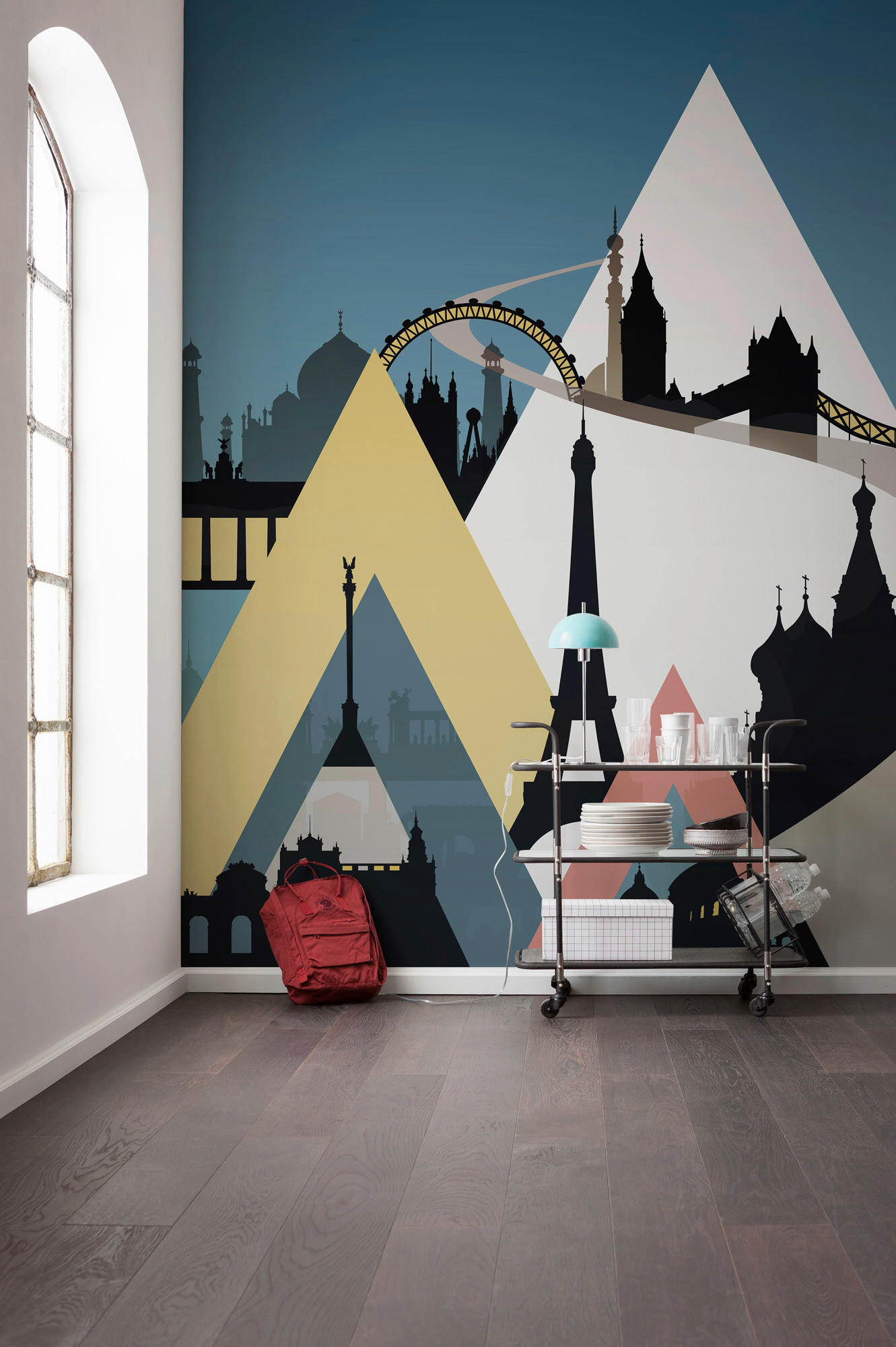 FOTOTAPET 300/280 cm  - multicolor, Trend, papper (300/280cm)