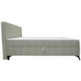 BOXBETT 160/200 cm  in Greige  - Greige/Schwarz, Design, Holz/Holzwerkstoff (160/200cm) - Xora