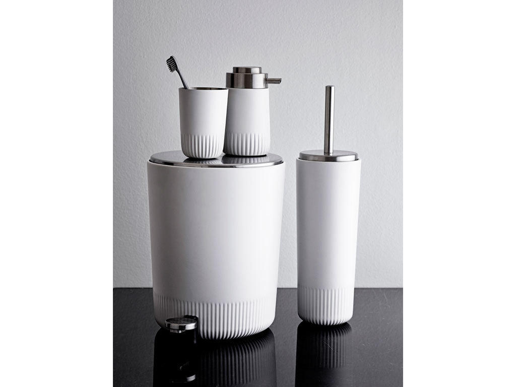 ZAHNBÜRSTENHALTER Metall  - Weiß, Trend, Metall (8/11cm)