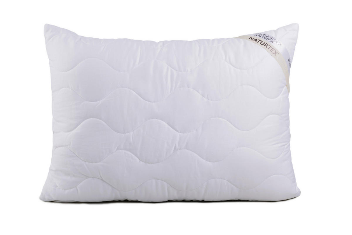 PERNĂ 50/70 cm   - alb, Basics, textil (50/70cm)