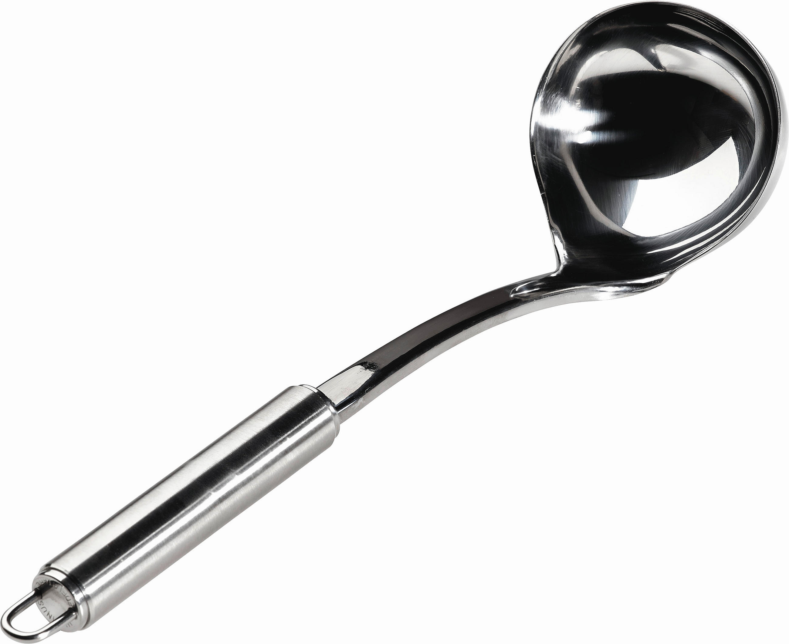 SCHÖPFLÖFFEL  - Edelstahlfarben, Basics, Metall (30.6cm) - Justinus