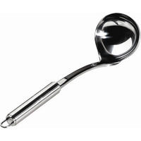 SCHÖPFLÖFFEL  - Edelstahlfarben, Basics, Metall (30.6cm) - Justinus