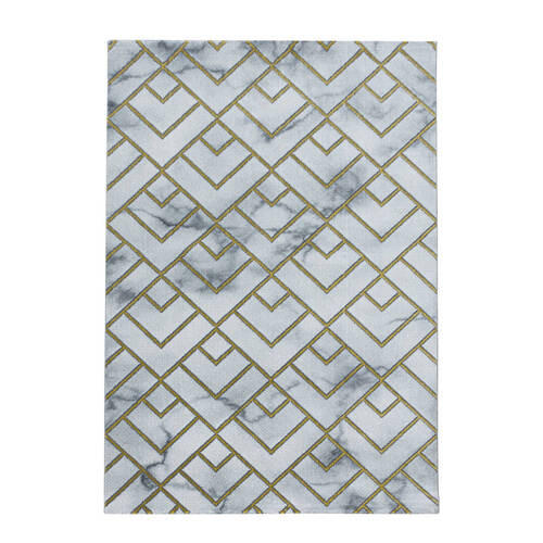 LÖPARE 80/250 cm Naxos 3813 Gold - guldfärgad, Design, textil (80/250cm)