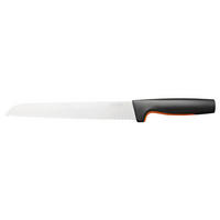 KENYÉRVÁGÓ KÉS 21 cm  - fekete/narancs, Basics, műanyag (21cm) - Fiskars