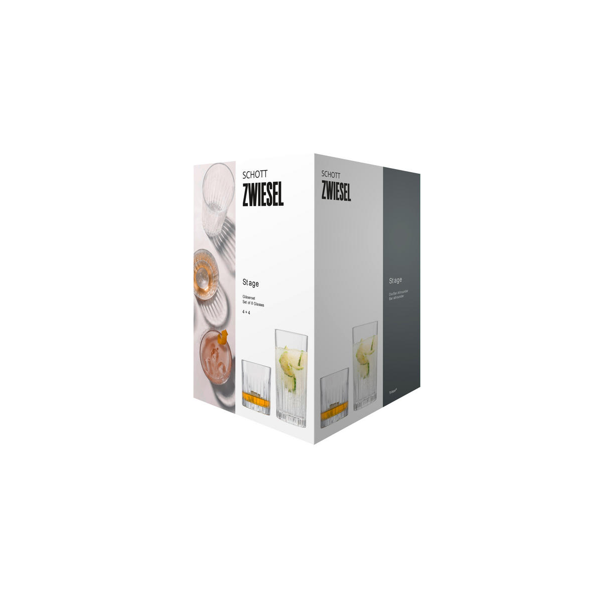 GLÄSERSET Stage 8-teilig  - Transparent, Design, Glas - Schott Zwiesel