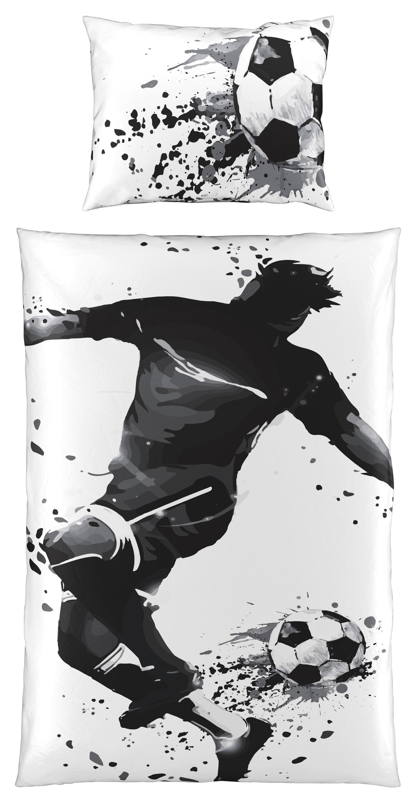 MLADINSKA POSTELJNINA FOOTBALLER 140/200 cm - Basics, tekstil (140/200cm) - Ben'n'jen