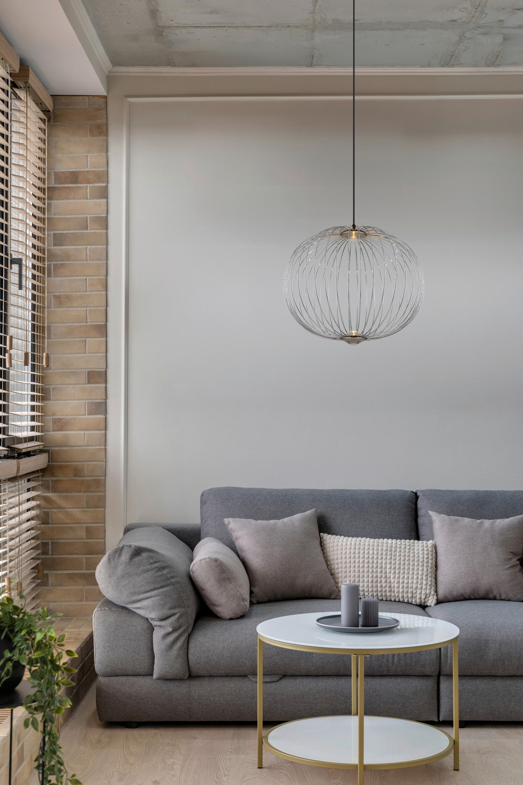 LED-HÄNGELEUCHTE 50/150 cm  - Chromfarben/Schwarz, Design, Kunststoff/Metall (50/150cm)