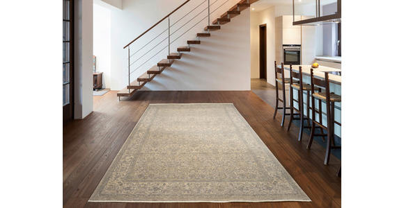 WEBTEPPICH  Wohnzimmer 80/150 cm Provence Naturfarben, Hellgrau rechteckig  - Hellgrau/Naturfarben, LIFESTYLE, Textil (80/150cm) - Dieter Knoll