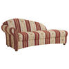 RÉCAMIERE in Chenille Rot, Beige  - Beige/Rot, Design, Holz/Textil (191/83/81cm) - Max Winzer