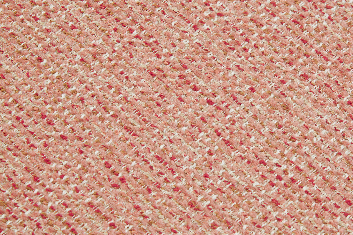 ARMLEHNSTUHL  in Eisen Webstoff  - Schwarz/Rosa, Design, Textil/Metall (63/87/65cm) - Novel