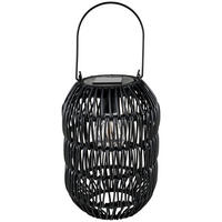 SOLÁRNÍ SVÍTIDLO, 16,00/24,5 cm - černá, Lifestyle, kov (16,00/24,5cm)