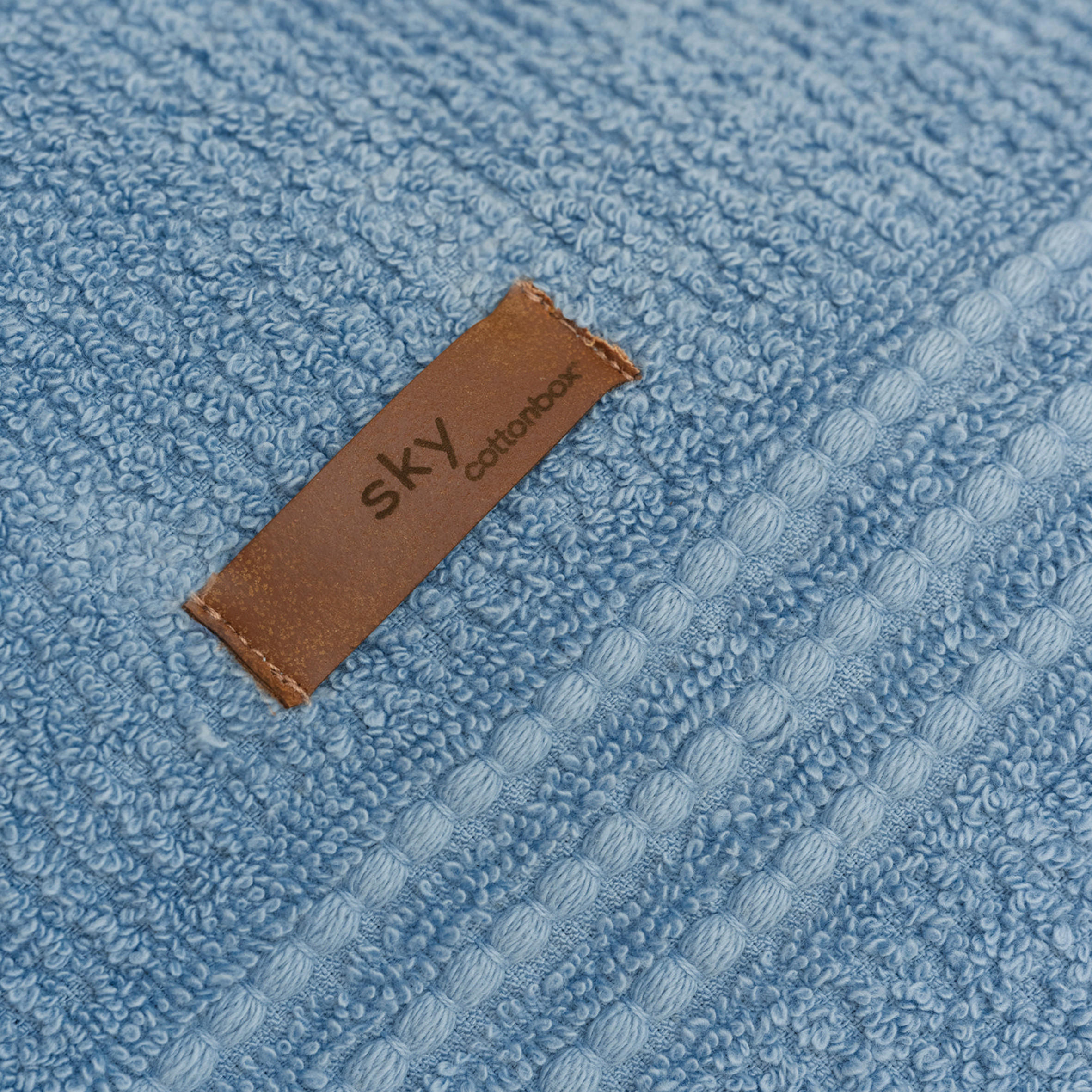 FROTTIERSET Pastellblau 3-teilig  - Pastellblau, Basics, Textil (75/150cm)