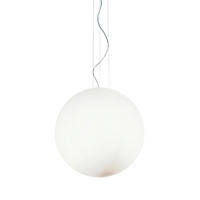 HÄNGELEUCHTE 50/75-250 cm  - Weiß, Basics, Glas (50/75-250cm) - Ideal Lux