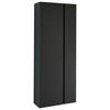 GARDEROBENSCHRANK Gardasee  in 60/165/33 cm  - Anthrazit, Design, Holzwerkstoff (60/165/33cm) - Moderano