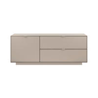 LOWBOARD Sofia  in 160/62/37,5 cm  - Sandfarben, Design, Holzwerkstoff/Kunststoff (160/62/37,5cm) - MID.YOU