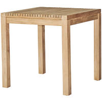 GARTENTISCH 75/75/75 cm Holz quadratisch  - Teakfarben, MODERN, Holz (75/75/75cm) - Jan Kurtz