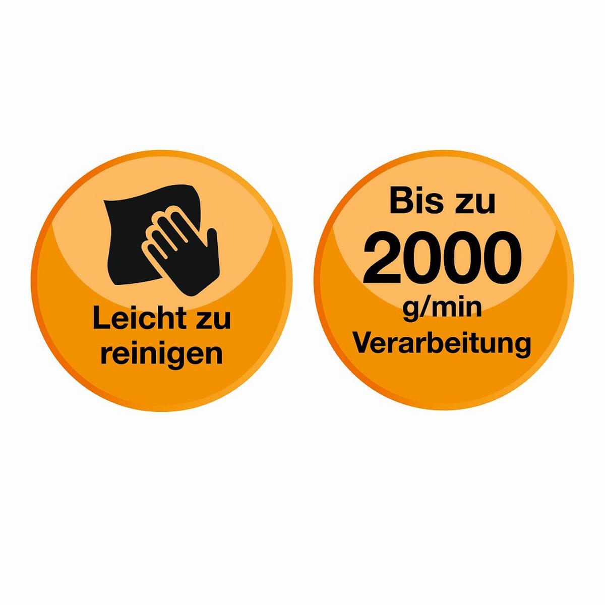 FLEISCHWOLF   - Silberfarben/Schwarz, Basics, Kunststoff/Metall (32/17,1/34,2cm) - KOCHWERK