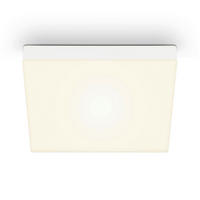 STROPNÉ LED SVIETIDLO, 28,7/3,6/28,7 cm - biela, Basics, kov (28,7/3,6/28,7cm)