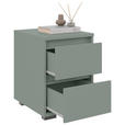 NACHTSCHRANK 40,1/54,8/48 cm  - Anthrazit/Graugrün, Design, Holzwerkstoff/Kunststoff (40,1/54,8/48cm) - Carryhome