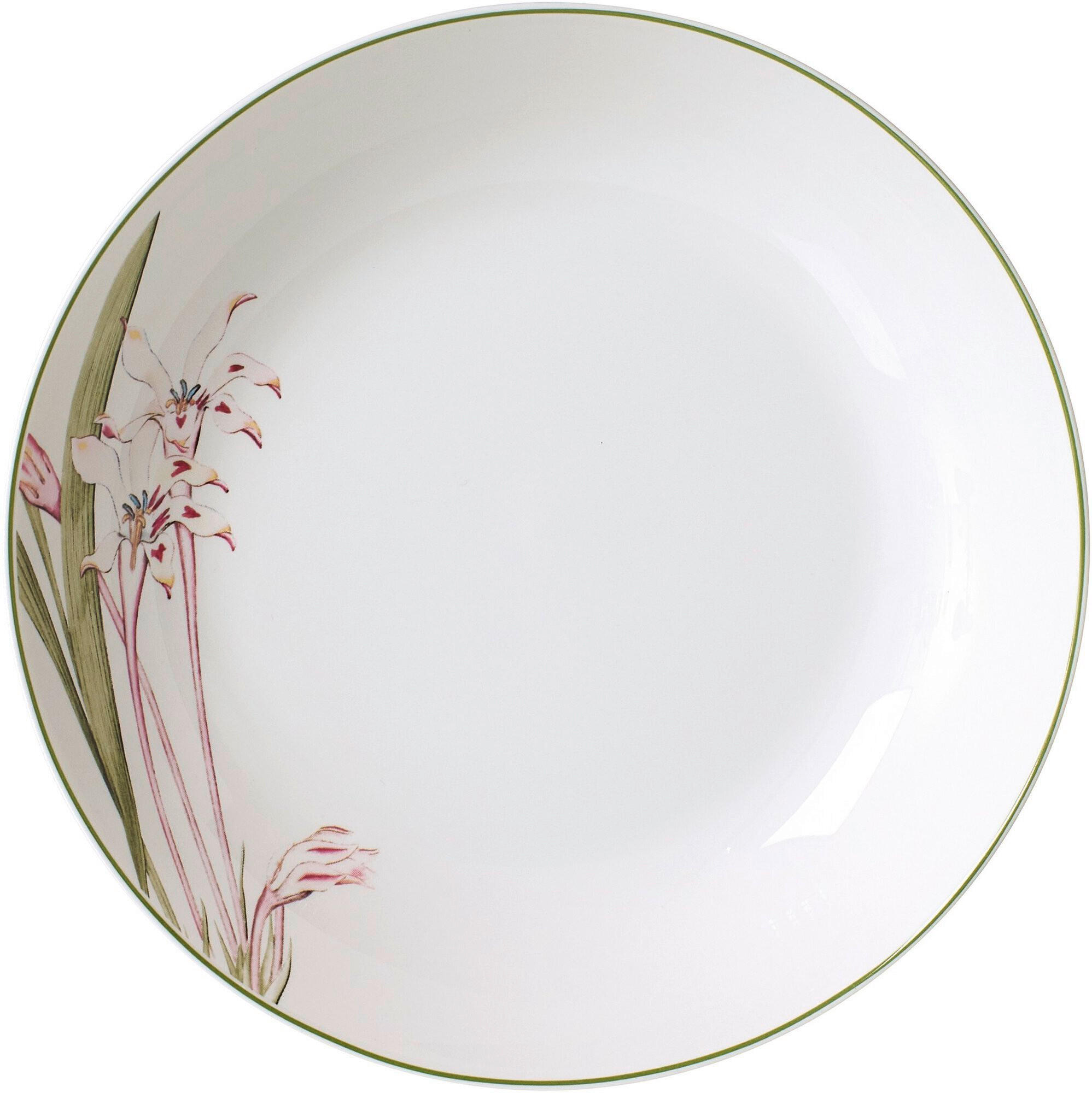 FARFURIE ADÂNCĂ 20 cm  - alb/violet, Trend, ceramică (20cm) - Ritzenhoff Breker