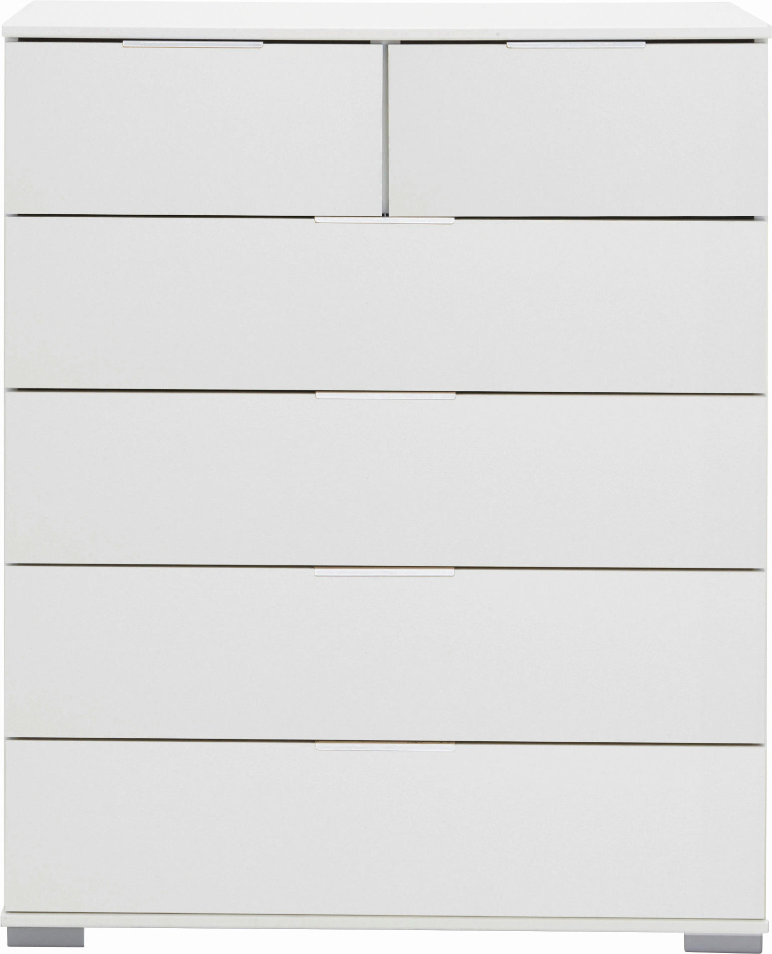 KOMMODE in 82/102/42 cm - Chromfarben/Alufarben, Design, Holzwerkstoff/Kunststoff (82/102/42cm) - Carryhome