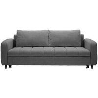 KANAPÉÁGY textil antracit  - fekete/antracit, Design, textil/fa (236/88/101cm) - Stylife