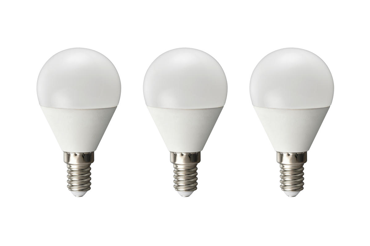 LED-SIJALKA   //// - bela, Basics, kovina/umetna masa (4,5/7,9cm) - Boxxx