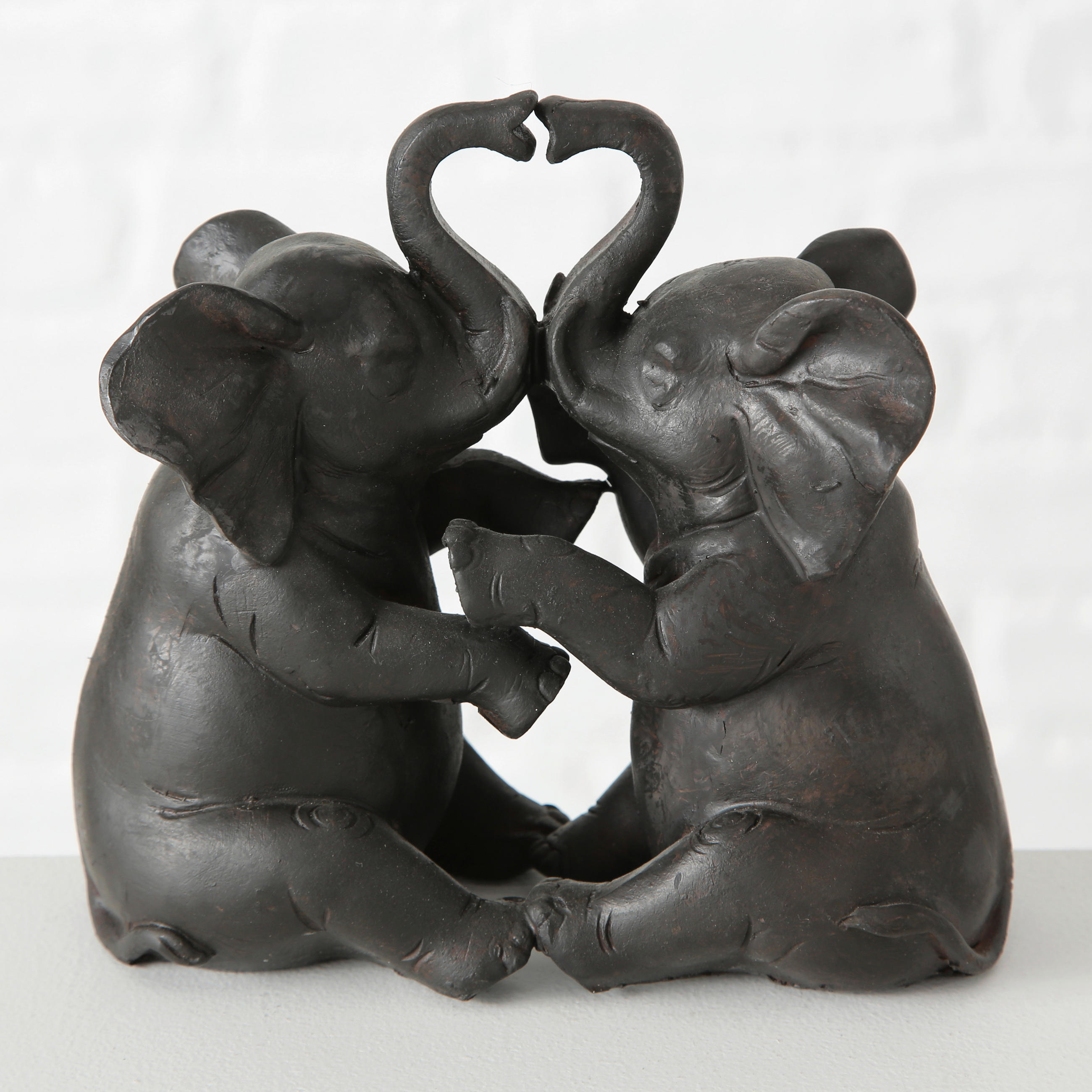 DEKOELEFANT - Schwarz, Basics, Kunststoff (15cm)