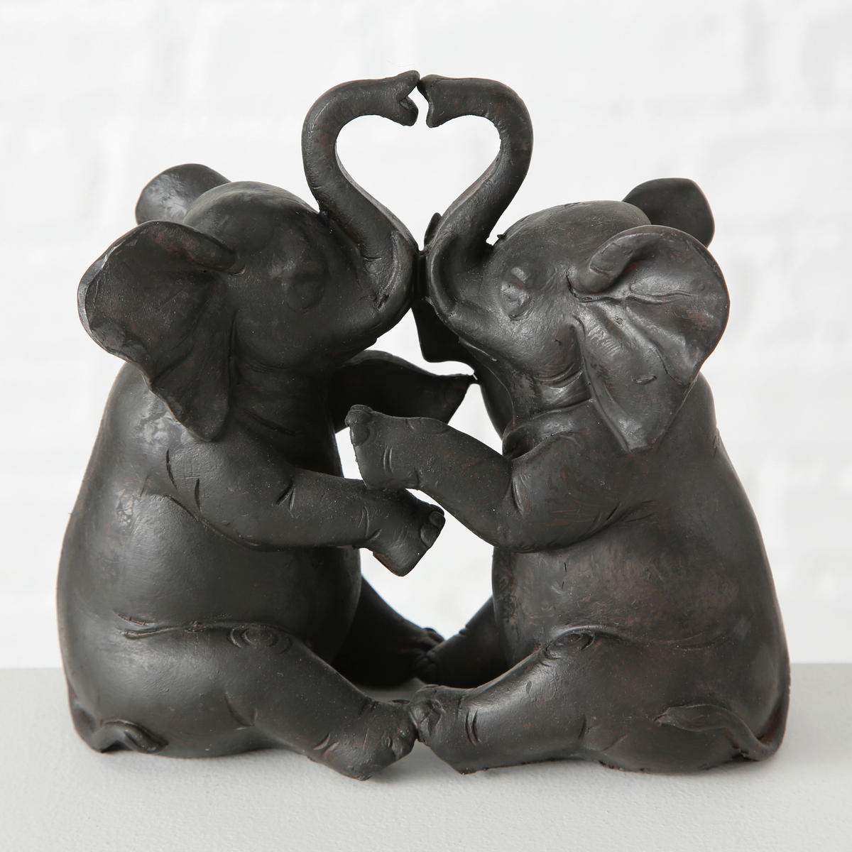 DEKOELEFANT - Schwarz, Basics, Kunststoff (15cm)