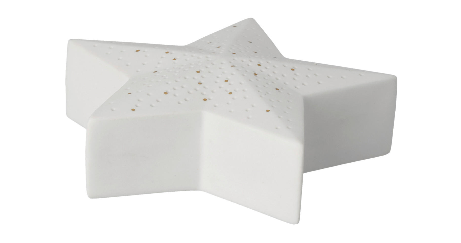 LED-DEKOLEUCHTE - Weiss, Basics, Keramik (10/10/3cm) - Räder