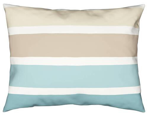 PREVLEKA ZA VZGLAVNIK  60/80 cm       - turkizna/bela, Konvencionalno, tekstil (60/80cm) - Esposa